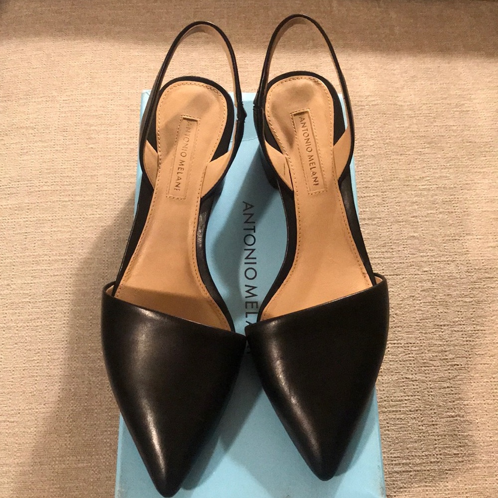 Sling back heels